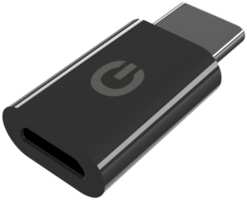 Адаптер Gerffins Micro USB / Type-C ADP-MC (черный)