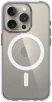 Чехол-крышка Stellarway Case with MagSafe для Apple iPhone 15 Pro, силикон, прозрачный