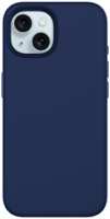 Чехол-крышка Stellarway Case with MagSafe для Apple iPhone 15, силикон, синий