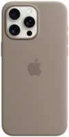 Чехол-крышка Apple Silicone Case with MagSafe для Apple iPhone 15 Pro Max, силикон, Глина (MT1Q3ZM / A)