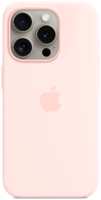 Чехол-крышка Apple Silicone Case with MagSafe для Apple iPhone 15 Pro, силикон, розовый (MT1F3ZM / A)