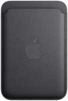 Чехол-бумажник Apple MagSafe для iPhone, микротвил, черный (MT2N3ZM / A)