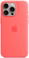 Чехол-крышка Apple Silicone Case with MagSafe для Apple iPhone 15 Pro Max, силикон, оранжевый (MT1V3ZM / A)