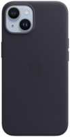 Чехол-крышка Apple MagSafe для iPhone 14, кожа, фиолетовый (MPP63)