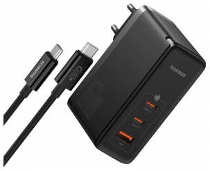 Сетевое зарядное устройство Xiaomi Baseus Gan5 Pro Digital Fasr Charger 2C+U 160W EU (CCGAN160CE)