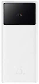 Внешний аккумулятор Xiaomi Baseus Star-Lord Digital Display Fast Charge Power Bank 30000 mAh 22.5W White (PPXJ30) 962591891