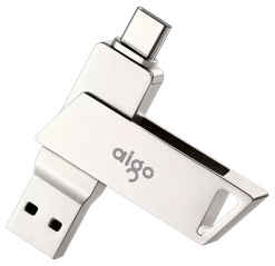 USB-Flash-накопитель Xiaomi Aigo Patriot Dual Interface Metal U Disk Type-C-USB 64GB (U350) 962596019