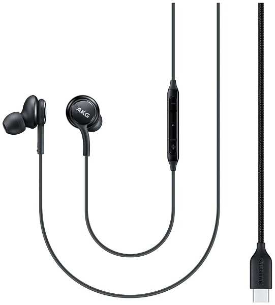 Наушники Samsung Type-C Earphones Sound By AKG EO-IC100 black (черный) 9641404516