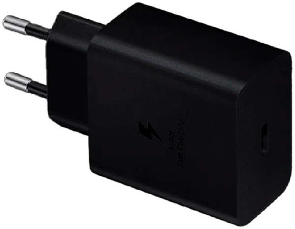 Сетевое зарядное устройство Samsung EP-T4510XBEG (Type-C) 45W черный РСТ (EAC) 9641406220