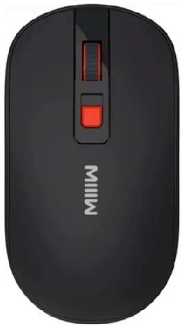 Беспроводная мышь Xiaomi miiiw wireless mouse lite MW23M21 чёрная 9641407581