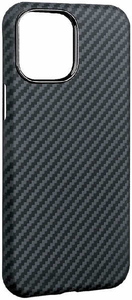 Кевларовая накладка Kzdoo Keivlar для Apple iPhone 15 Pro титановый серый 9641408987