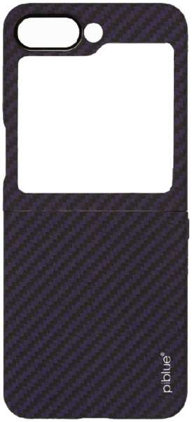 Кевларовая накладка Piblue case для Samsung Galaxy Z Flip 5 черная 9641409041