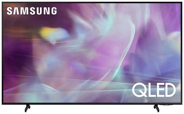 85″ Телевизор Samsung QE85Q60BAU QLED, 4K, 60Hz, черный 9641410397