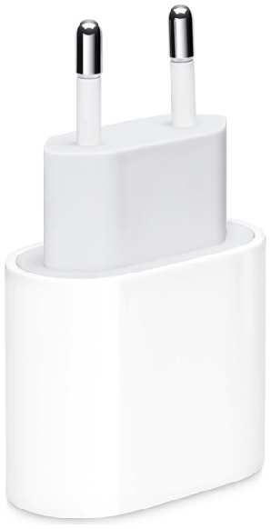 Сетевое зарядное устройство Apple 20W USB-C Power Adapter (MHJE3ZM/A) белый (ЕАС) РБ 9641411566