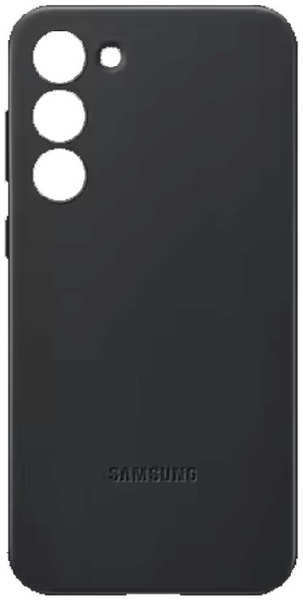 Кожаная накладка Samsung Leather Case для Galaxy S23 Plus черная SZ 9641412634