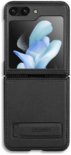 Кожаная накладка Nillkin Qin Leather Case для Samsung Galaxy Z Flip 5 черная 9641414417