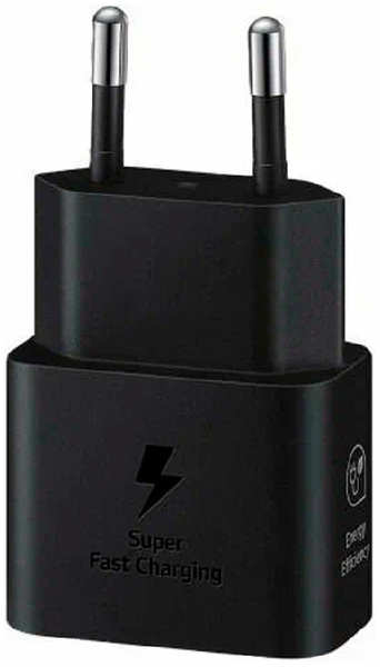 Сетевое зарядное устройство Samsung (EP-T2510NBEGRU) USB-C 25W черный EAC 9641415314