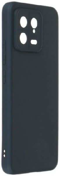 Силиконовая накладка для Xiaomi 13 черная (SC) 9641415490