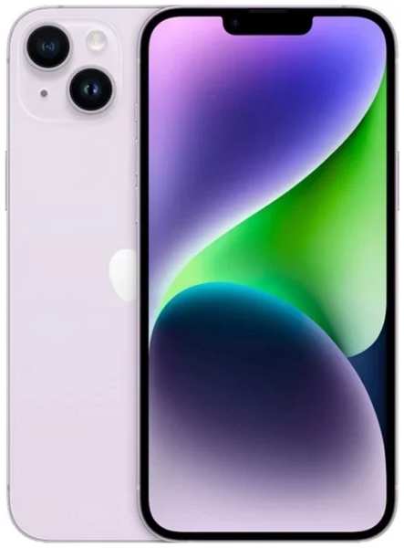 Мобильный телефон Apple iPhone 14 Plus 512GB Dual: nano SIM + eSim purple (фиолетовый) новый, не актив, без комплекта 9641416938