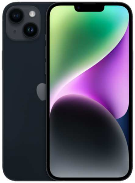 Мобильный телефон Apple iPhone 14 Plus 512GB Dual: nano SIM + eSim midnight (черный) новый, не актив, без комплекта 9641416995