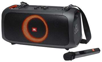 Портативная акустика JBL PartyBox On-The-Go, 100 Вт, черный EAC 9641417048