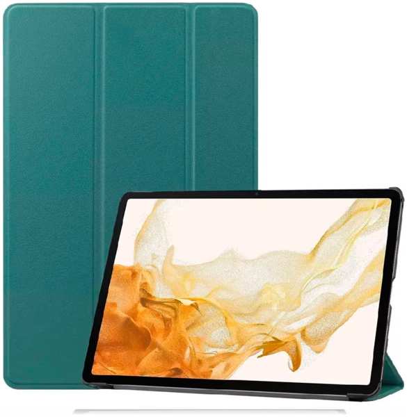 Чехол-книжка для Samsung Galaxy Tab S9+ зеленый 9641418162