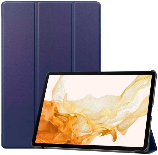 Чехол-книжка для Samsung Galaxy Tab S9+ синий 9641418188