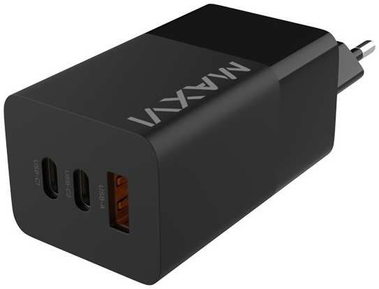 Сетевой блок Maxvi A483GN 65W USB/2Type-C белый EAC 9641418720