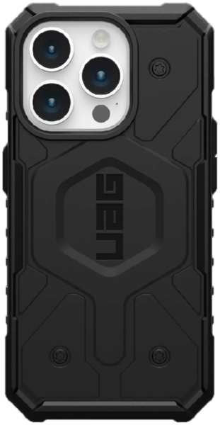 Apple Противоударная пластиковая накладка UAG Pathfinder MagSafe для iPhone 15 Pro черная 9641421547