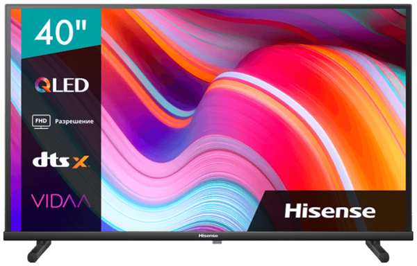 40″ Телевизор Hisense 40A5KQ (FullHD 1920x1080, Smart TV)