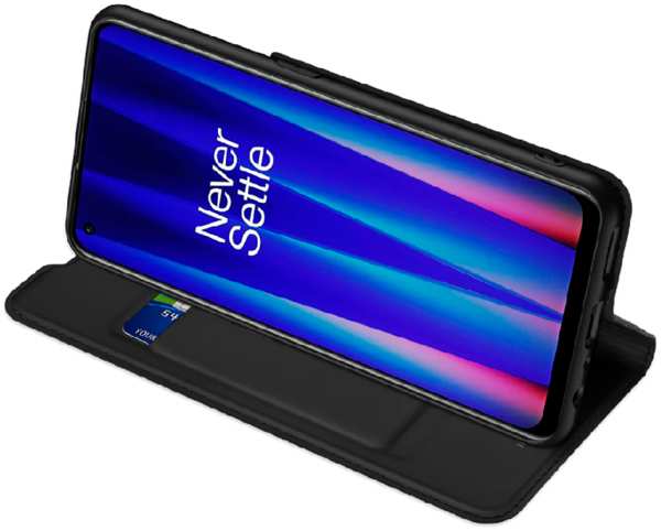 Чехол книжка Dux Ducis Skin Pro series для OnePlus Nord CE 2 (5G) черная 9641423316