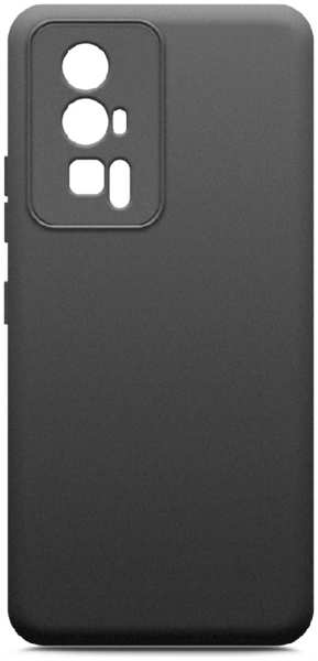 Силиконовая накладка для Xiaomi POCO F5 PRO 5G (SC) черная 9641423509