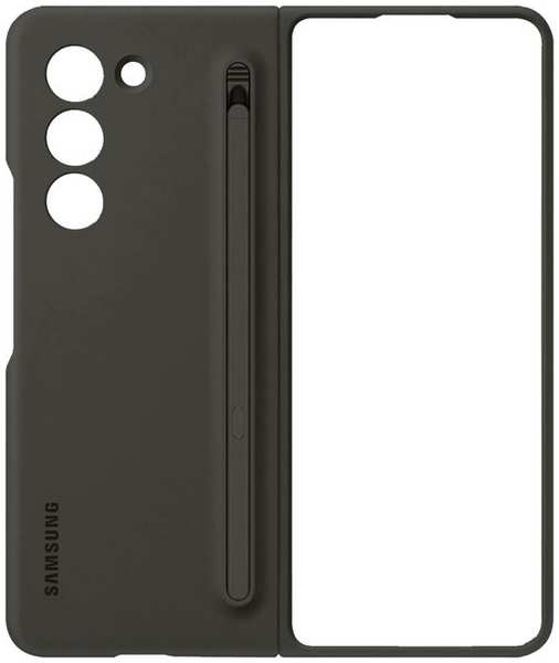 Чехол + стилус для Samsung Galaxy Z Fold5 Slim S Pen Case черный 9641423774