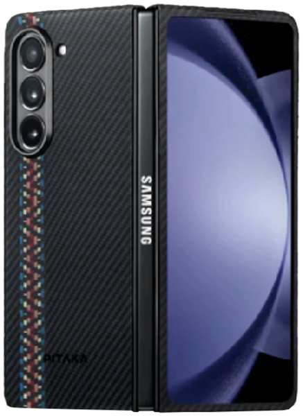 Кевларовая накладка Pitaka Fusion Weaving Air Case3 для Samsung Galaxy Z Fold5 Rhapsody