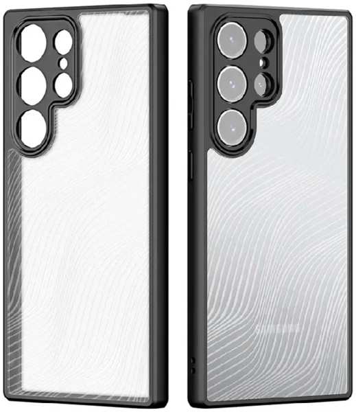 Пластиковая накладка Dux Ducis Aimo series для Samsung Galaxy A34 (5G) черный кант 9641424484