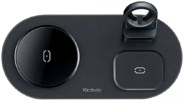 Беспроводное зарядное устройство Mcdodo CH-7063 3 в1 (черное) (китай)