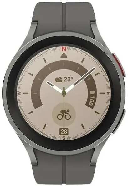 Умные часы Samsung Galaxy Watch5 Pro titanium ( титан)