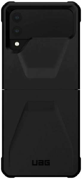 Противоударная пластиковая накладка UAG Civilian для Samsung Galaxy Z Flip 4 черная 9641443625