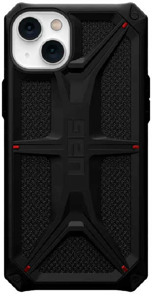 Apple Противоударная пластиковая накладка UAG Monarch для iPhone 14 Plus кевлар черная 9641443631