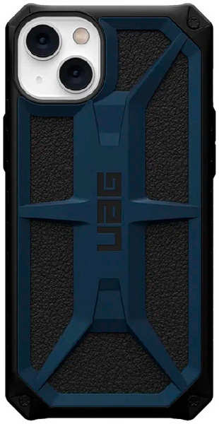 Apple Противоударная пластиковая накладка UAG Monarch для iPhone 14 Plus черно-синий 9641443639