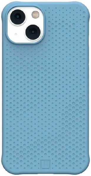 Apple Противоударная пластиковая накладка UAG Dot MagSafe для iPhone 14 Plus голубая