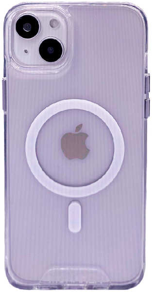 Apple Противоударная накладка MONARCH MagSafe для iPhone 14 Plus прозрачная 9641443666