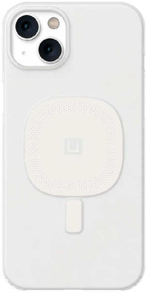 Apple Противоударная пластиковая накладка UAG Lucent MagSafe для iPhone 14 белая 9641443722