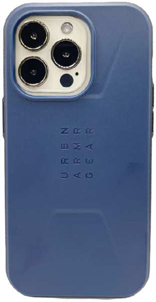 Apple Противоударная пластиковая накладка UAG Civilian MagSafe для iPhone 14 Pro синий 9641443762