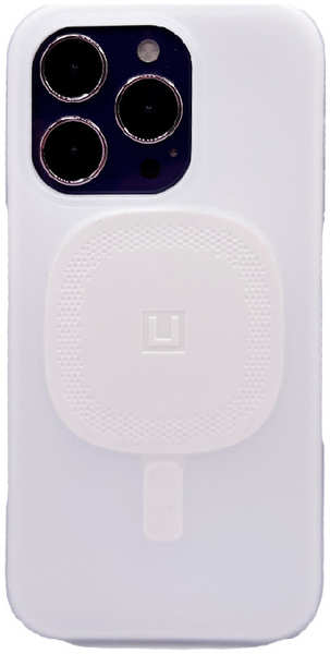 Apple Противоударная пластиковая накладка UAG Lucent MagSafe для iPhone 14 Pro белая 9641443783
