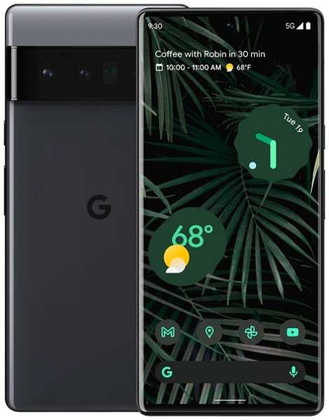 Мобильный телефон Google Pixel 6 Pro 12/256Gb US stormy black (бурный черный) 9641444456