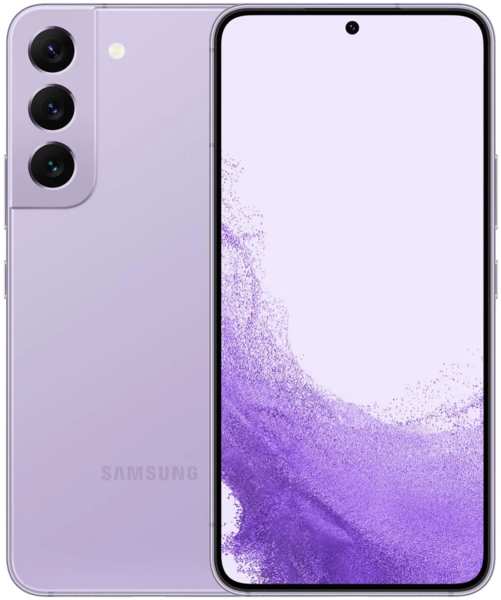 Мобильный телефон Samsung Galaxy S22 8/256GB S901E (Snapdragon 8 Gen1) lavender (фиолетовый) 9641447329
