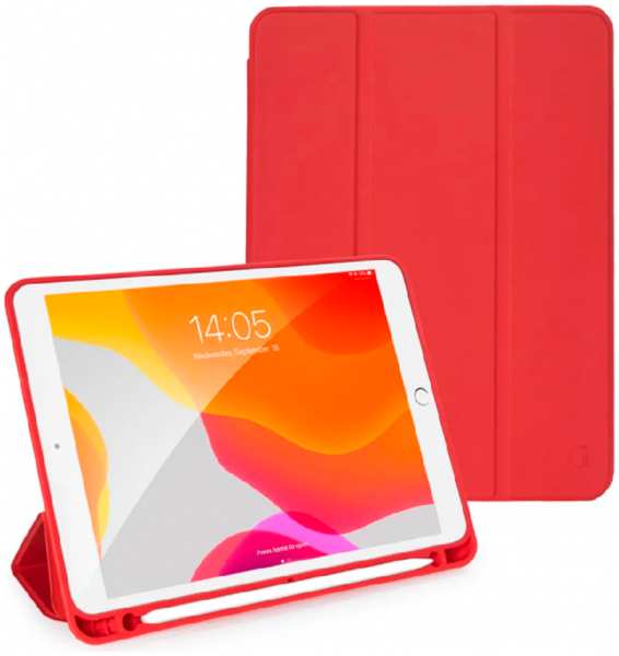 Apple<=iphone|ipad|ipod|macbook Чехол книжка Gurdini для iPad 10 (2022) 10.9″ красная 9641461785