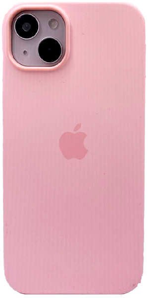 Apple Силиконовая накладка Silicone Case с MagSafe для iPhone 14 розовая UAE