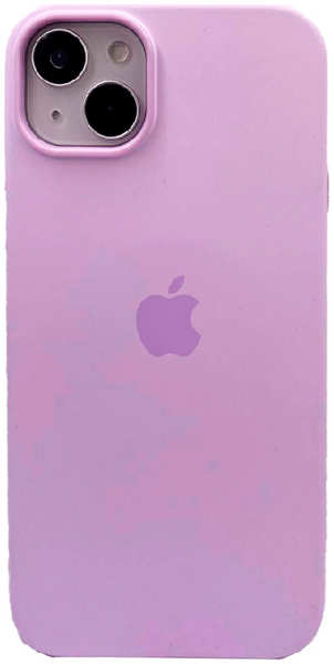 Apple Силиконовая накладка Silicone Case с MagSafe для iPhone 14 Plus фиолетовая UAE 9641464363